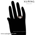 14696 xuping special 18k gold noble temperament wonderful diamond studded ring